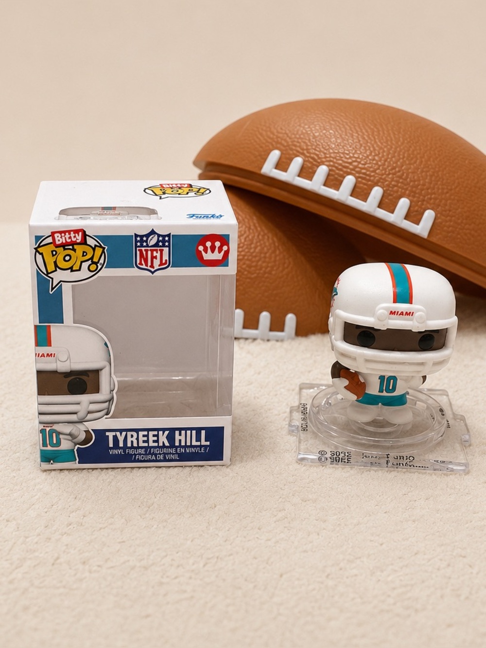 Funko Bitty Pop!® NFL Player Vinyl Figure Miami Dolphins Tyreek Hill